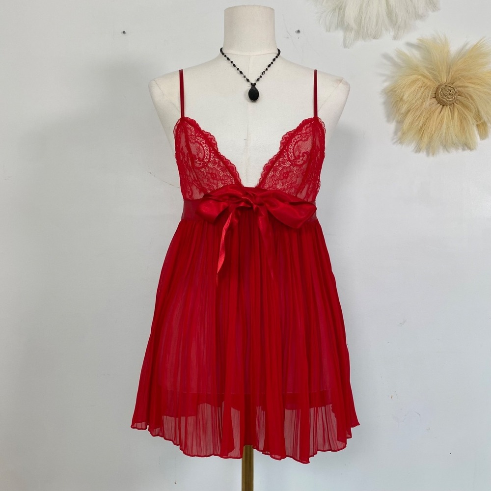 Victorias Secret Y2K Fairy Babydoll Cami Top Size S Lingerie Whimsigoth Sheer